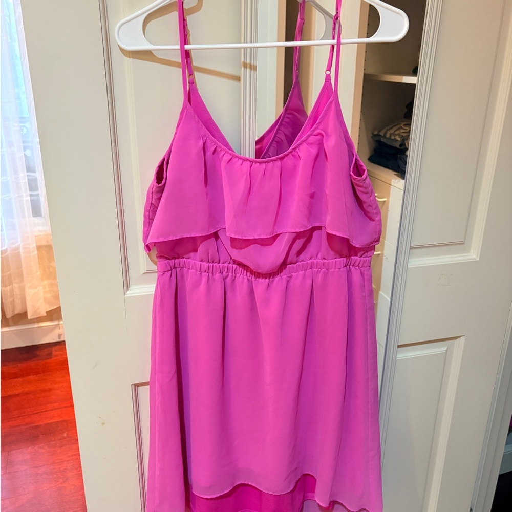 American Eagle Outfitters Vibrant Pink Dress
